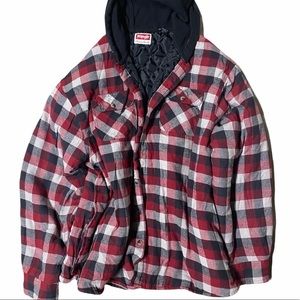 Wrangler Flannel Lined Jacket with Hood